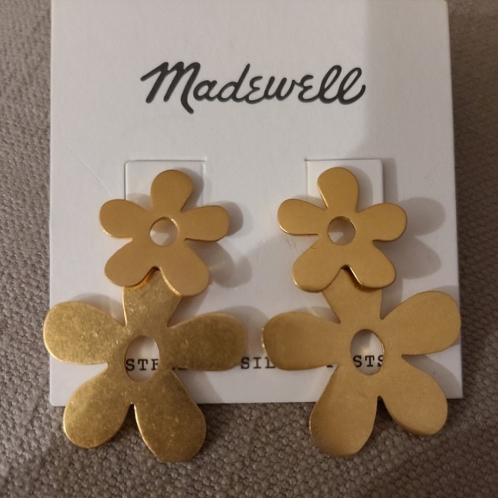 MADEWELL NWOT EARRINGS